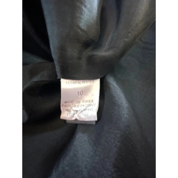 Tahari Classics Womens Pencil Skirt Career Black Lined Size 10 - Picture 3 of 9